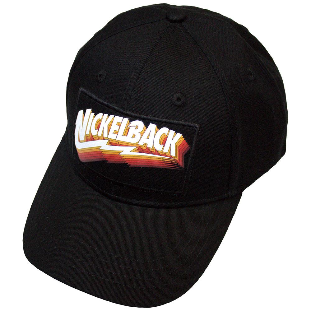 Nickelback - Gradient Shadows Logo Baseball pet - Zwart